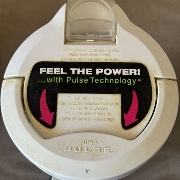 Ninja Kitchen System Pulse 40 oz Food Processor Bowl Cup BL204 White Part - Picture 8 of 16